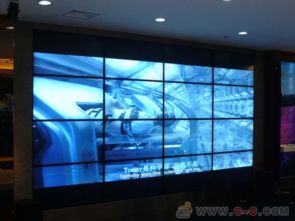 河北石家庄55寸超窄边液晶拼接屏 5.3毫米拼缝的创新技术应用